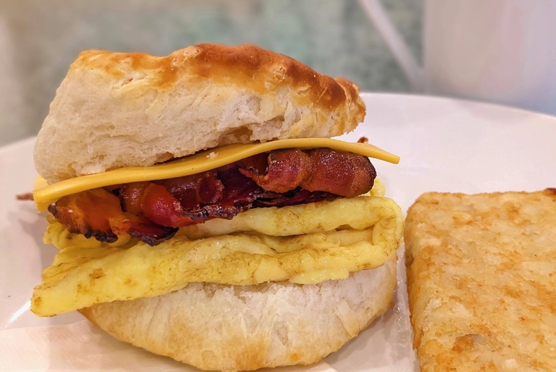 Bacon Egg Cheese Biscuit